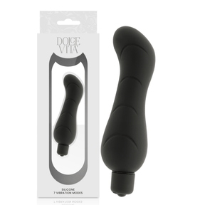 G-Punkt-Vibrator Genius Silikon Schwarz Ø 4 cm
