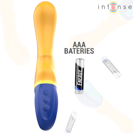 G-Punkt-Vibrator Intensiv Shaggy Gelber g-Spot