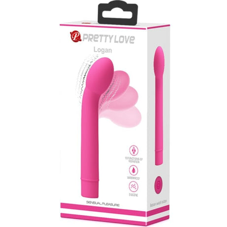 G-Punkt-Vibrator Logan g-Spot 10 Vibrationen Rosa