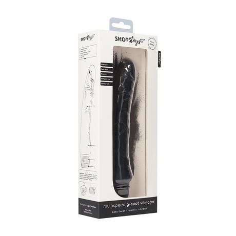 G-Punkt-Vibrator Multispeed Schwarz 21 x Ø 4 cm – Ansicht 2