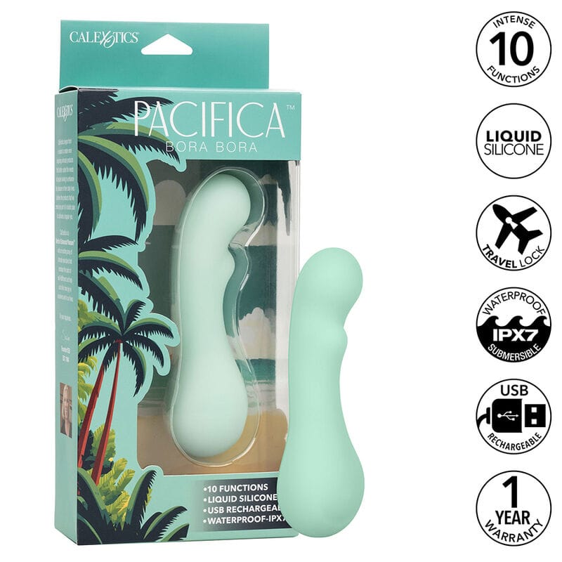 G-Punkt-Vibrator Pacifica Bora 10 Vibrationen 14,5 x 5 cm – Ansicht 2