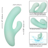 G-Punkt-Vibrator Pacifica Fiji 10 Vibrationen Türkis 10,25 x 3,75 cm – Ansicht 7