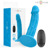G-Punkt-Vibrator Phoebe 10 Vibrationen Blaue Fernbedienung 19 x 3,5 cm