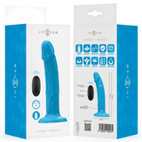 G-Punkt-Vibrator Phoebe 10 Vibrationen Blaue Fernbedienung 19 x 3,5 cm