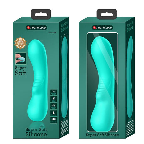 G-Punkt-Vibrator Prescott Wiederaufladbarer Aqua Green 19 x 4 cm