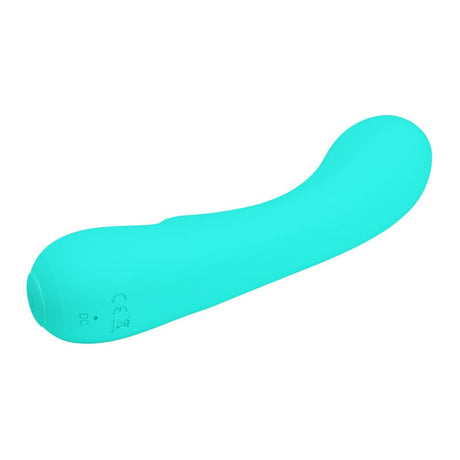 G-Punkt-Vibrator Prescott Wiederaufladbarer Aqua Green 19 x 4 cm