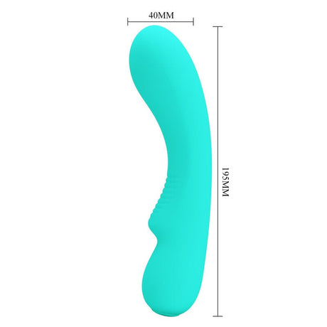 G-Punkt-Vibrator Prescott Wiederaufladbarer Aqua Green 19 x 4 cm