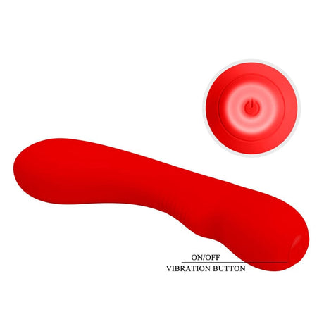 G-Punkt-Vibrator Prescott Wiederaufladbarer Rot 19 x 4 cm