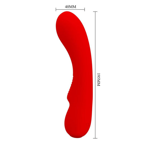 G-Punkt-Vibrator Prescott Wiederaufladbarer Rot 19 x 4 cm