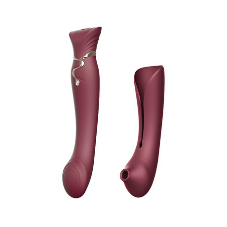 G-Punkt-Vibrator Queen mit Luftdruckstimulator 11,5 x 3,5 cm – Ansicht 3