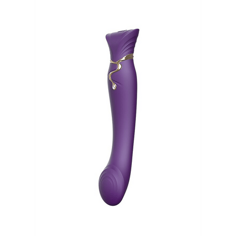 G-Punkt-Vibrator Queen mit Luftdruckstimulator 11,5 x 3,5 cm – Ansicht 6