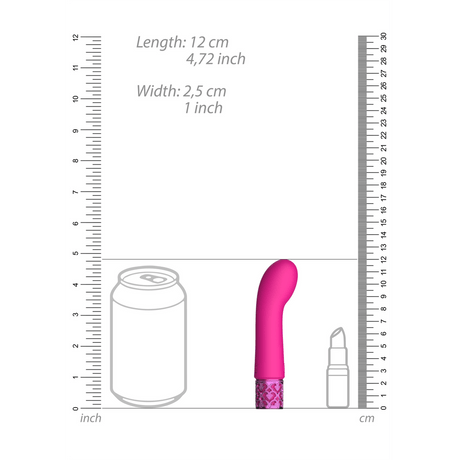 G-Punkt-Vibrator Royal Gems Bijou Pink 12 x Ø 2,5 cm – Ansicht 5