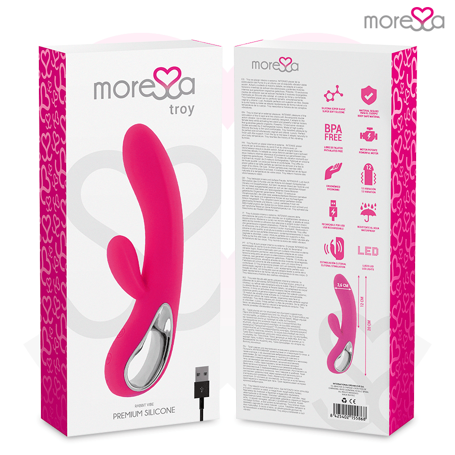 G-Punkt-Vibrator Troy Premium Silikon Wiederaufladbar