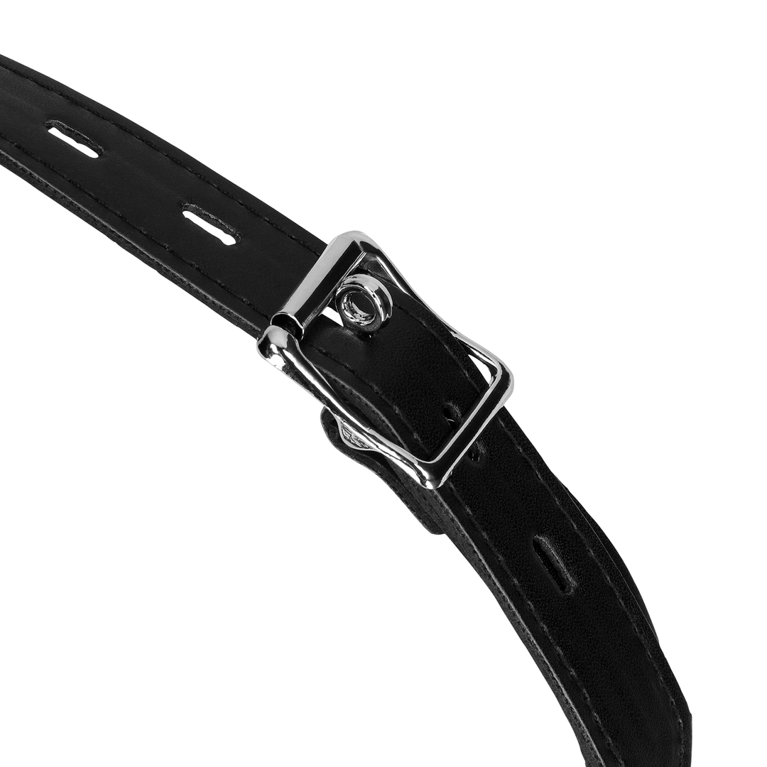 Bondage-Gurte Ouch für den Ganzkörper aus PU-Leder Schwarz – Ansicht 7