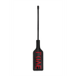 Gerte Ouch mit Aufdruck „Love“ aus PU-Leder Schwarz 31,5 x 5 cm