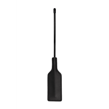 Gerte Ouch mit Aufdruck „Slut“ aus PU-Leder Schwarz 31,5 x 5 cm – Ansicht 2