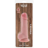 Realistischer Dildo Deluxe Realistic Penis with Testicles Extra Thick 23 x 6 cm.4