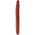 Doppeldildo Doppelendes Karamell 35 x 3,5 cm