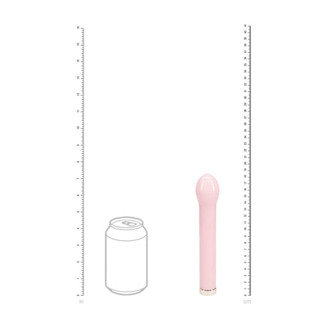 Glas-Vibrator birnenförmig Pink 18 x 2,5 cm – Ansicht 5