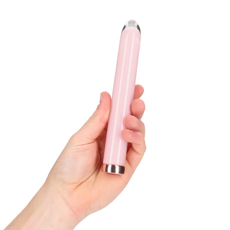 Glas-Vibrator gerade Pink 18 x 2,5 cm – Ansicht 6