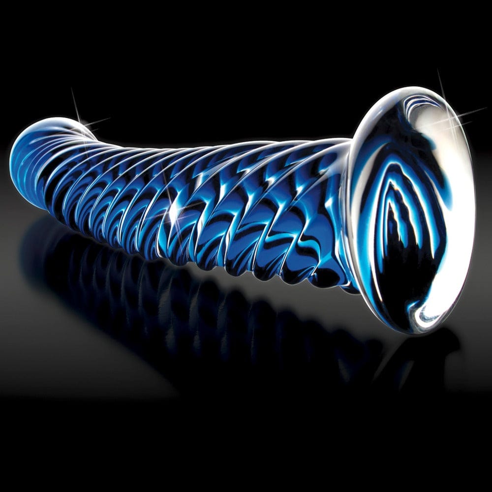Glasdildo Icicles No. 29 Blue