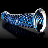 Glasdildo Icicles No. 29 Blue