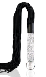 Glasdildo Icicles No. 38 Clear/Blue