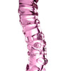 Glasdildo Icicles Pink 19,5 x 3,5 cm