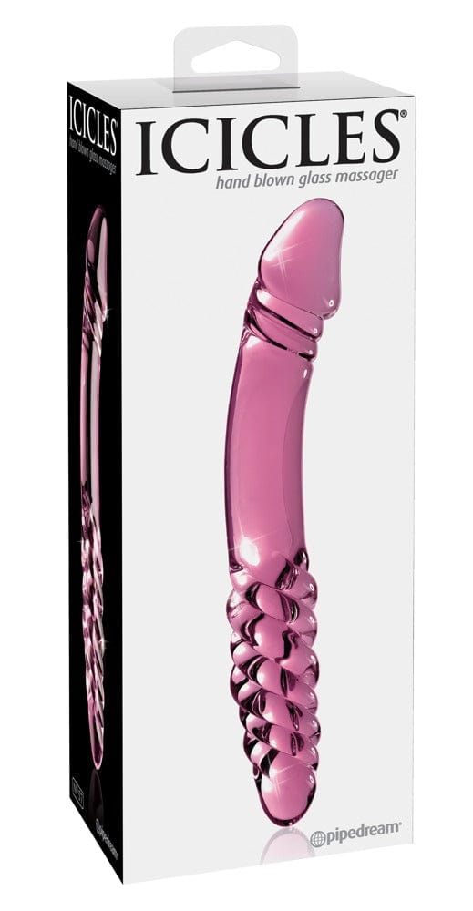 Glasdildo Icicles No. 57 Pink