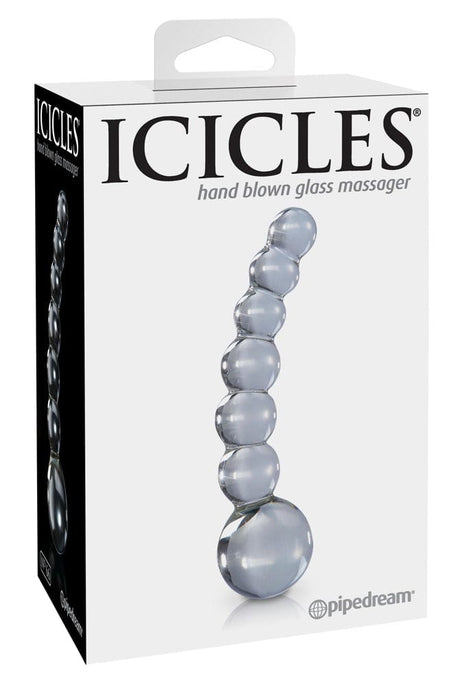 Glasdildo Icicles No. 66 Clear