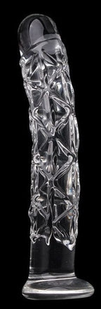 Glasdildo Kryptonith 18 x 3,2 cm