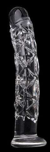 Glasdildo Kryptonith 18 x 3,2 cm