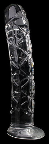 Glasdildo Kryptonith 20 x 3,8 cm