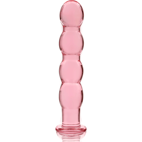 Glasdildo Modell 10 Rosa 16,5 cm