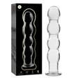 Glasdildo Modell 10 Transparent 16,5 cm