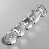 Glasdildo Modell 10 Transparent 16,5 cm – Ansicht 2