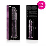 Glasdildo Modell 12 Rosa 17 cm – Ansicht 4
