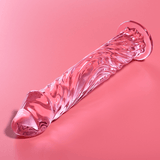 Glasdildo Modell 12 Rosa 17 cm – Ansicht 2