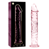 Glasdildo Modell 12 Rosa 17 cm