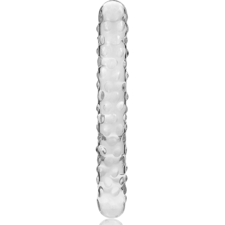 Glasdildo Modell 15 Borosilikatglas Klar -x Transparent 18,5 cm