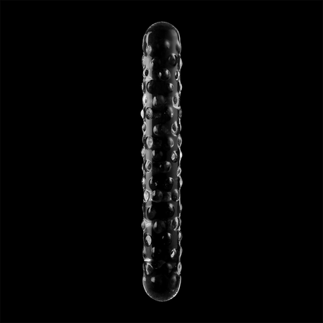 Glasdildo Modell 15 Borosilikatglas Klar -x Transparent 18,5 cm