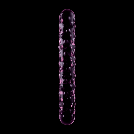 Glasdildo Modell 15 Borosilikatglas Rosa -x 18,5 cm