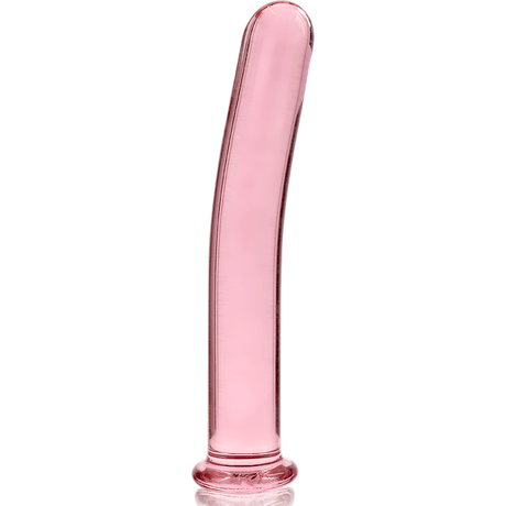 Glasdildo Modell 17 Borosilikatglas Rosa -x 18,5 cm