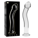 Glasdildo Modell 18 Borosilikatglas Klar -x Transparent 18,5 cm