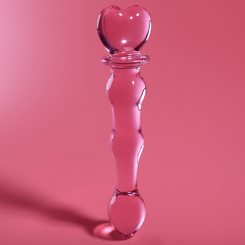 Glasdildo Modell 21 Rosa 20,5 cm – Ansicht 2