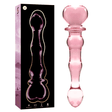 Glasdildo Modell 21 Rosa 20,5 cm