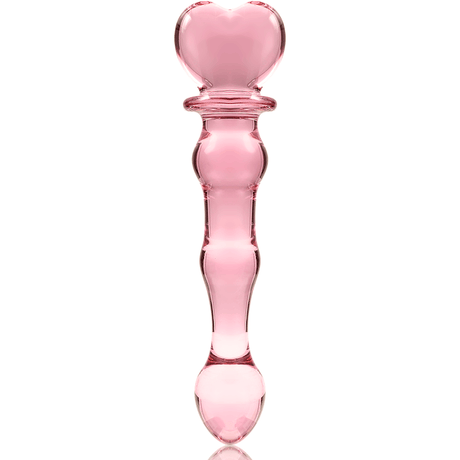 Glasdildo Modell 21 Rosa 20,5 cm
