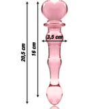 Glasdildo Modell 21 Rosa 20,5 cm – Ansicht 3