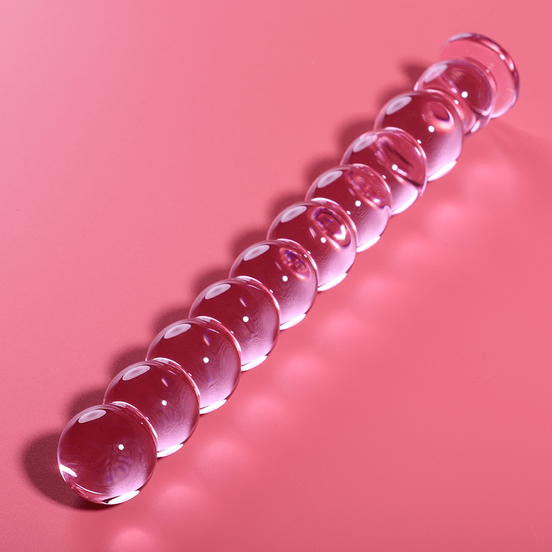 Glasdildo Modell 22 Rosa 21,5 cm – Ansicht 2