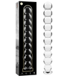 Glasdildo Modell 22 Transparent 21,5 cm